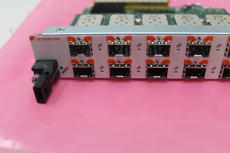 Cisco SPA-10X1GE-V2 Optical interface module Used for ASR1001 ASR1002 Router - Image 2 of 4