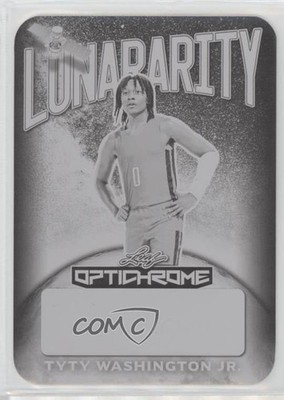 2022-23 Leaf Optichrome Lunararity 1/1 TyTy Washington Jr #L-TWJ Rookie RC 4z8