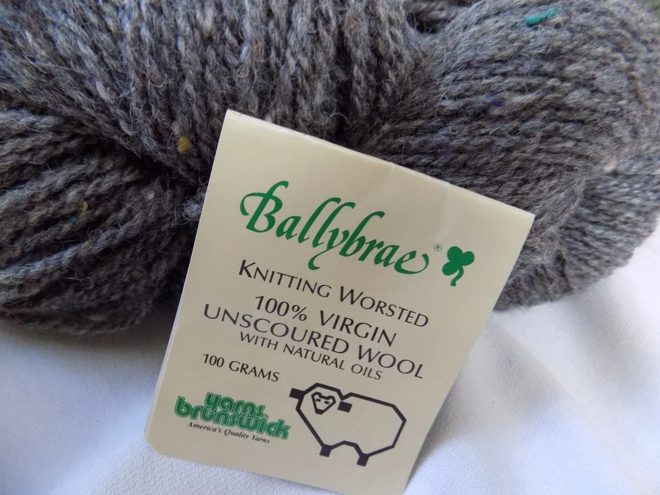 100% Wool Yarn Loom Room Ballybrae Rowan +  (30 zs+) salmon gray purple olive - Image 4 of 4