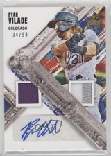 2022 Panini Diamond Kings DK Material Signatures Gold 34/99 Ryan Vilade Auto 1u6