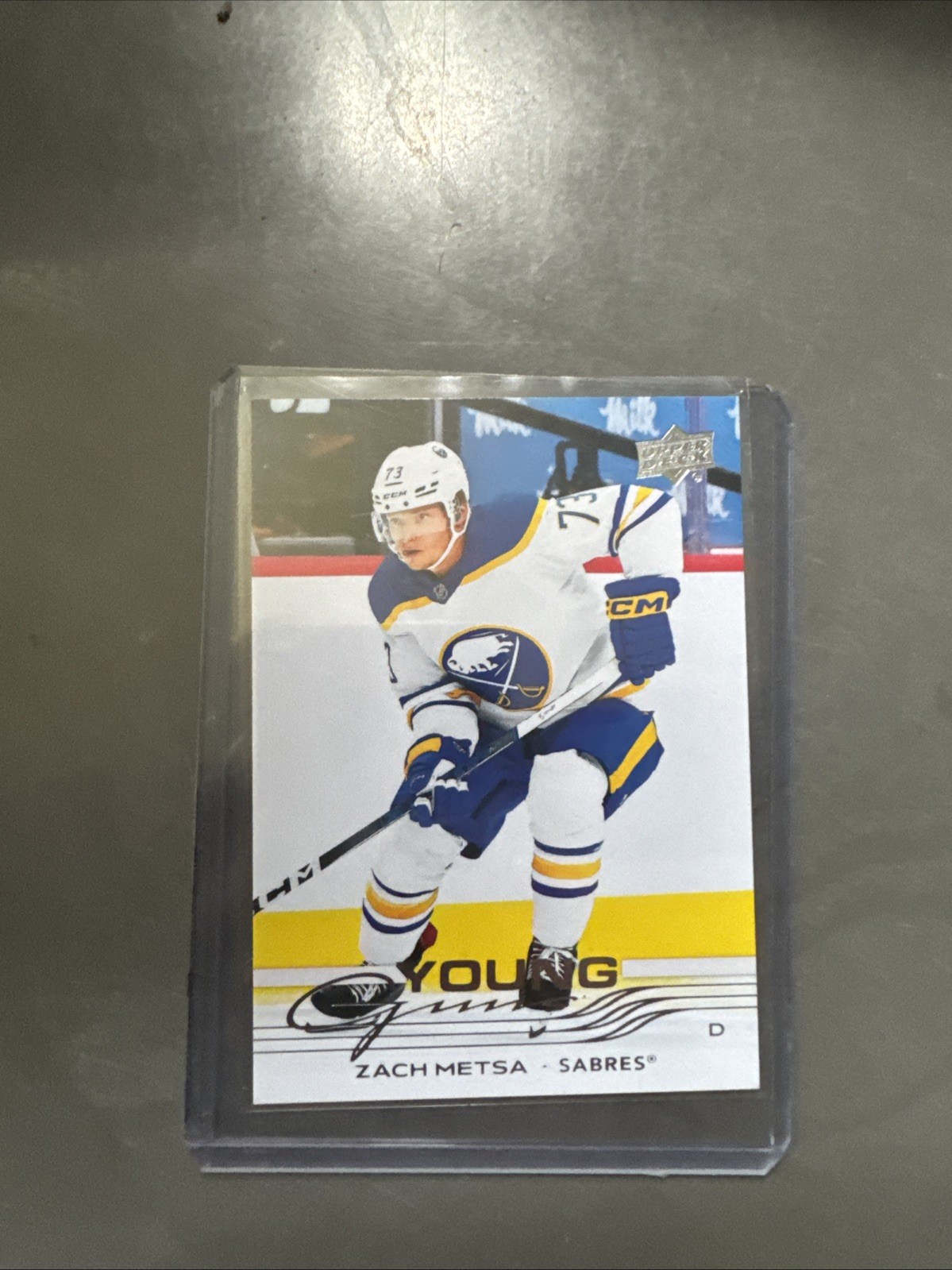 2025-26 Upper Deck Series 2 - Young Guns Zach Metsa #490 (RC)