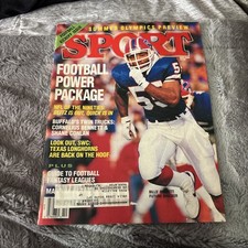 Sport Magazine October 1988 Football Kick Off Issue Cornelius Bennett Cover