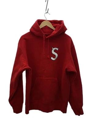 Sweat À Capuche Supreme Rouge M Utilisé - Photo 1/4