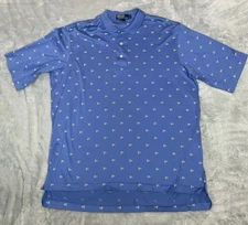 Polo Ralph Lauren Men's Polo Shirt Nautical Flags AOP Graphic Print XL