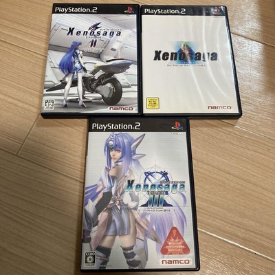 Xenosaga Episode I & II & III 3 game set PlayStation2 PS2 used ''very good'' 