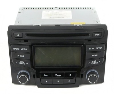 2012-2015 Hyundai Sonata AM FM Satellite Radio mp3 CD 96180-3Q600 Option 9611PC