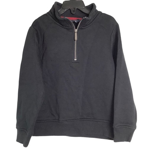 Ben Sherman, Ben Sherman Men's 6 Black Quarter Zip Pullover Sweatshirt Streetwear O5-37