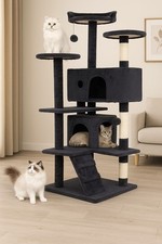 Cat Tree Multi-Level 54in Tower Furniture Activity Center with Scratching Posts