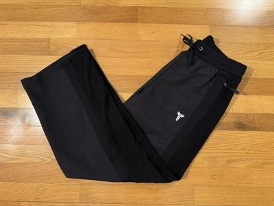 New M Nike Kobe Bryant Mamba Logo Pleated Track Pants Black IB0009-010 Men