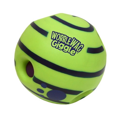 #ad #ad Wobble Wag Giggle Ball Interactive Dog Toy Fun Giggle Sounds When Rolled $14.99