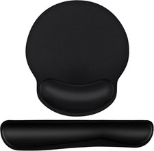 Mouse Pad and Keyboard Wrist Rest- Ergonomic Wrist Pad for Computer Keyboard and