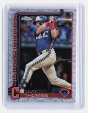 Lane Thomas 2025 Topps Chrome Logofractor Edition #52 - Reds