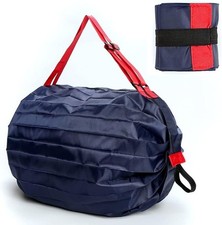 Premium Large Capacity Reusable Foldable Grocery Tote/Shopping Bag -