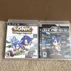 Sonic Generations & Sonic's Ultimate Genesis Collection PS3 UNTESTED