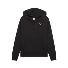 PUMA Essentials Jacquard Pullover Hoodie Womens Black Casual Outerwear 69034801