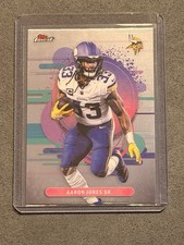2025 Topps Finest - Aaron Jones #159 UNCOMMON - FINEST PERFORMANCE RB VIKINGS