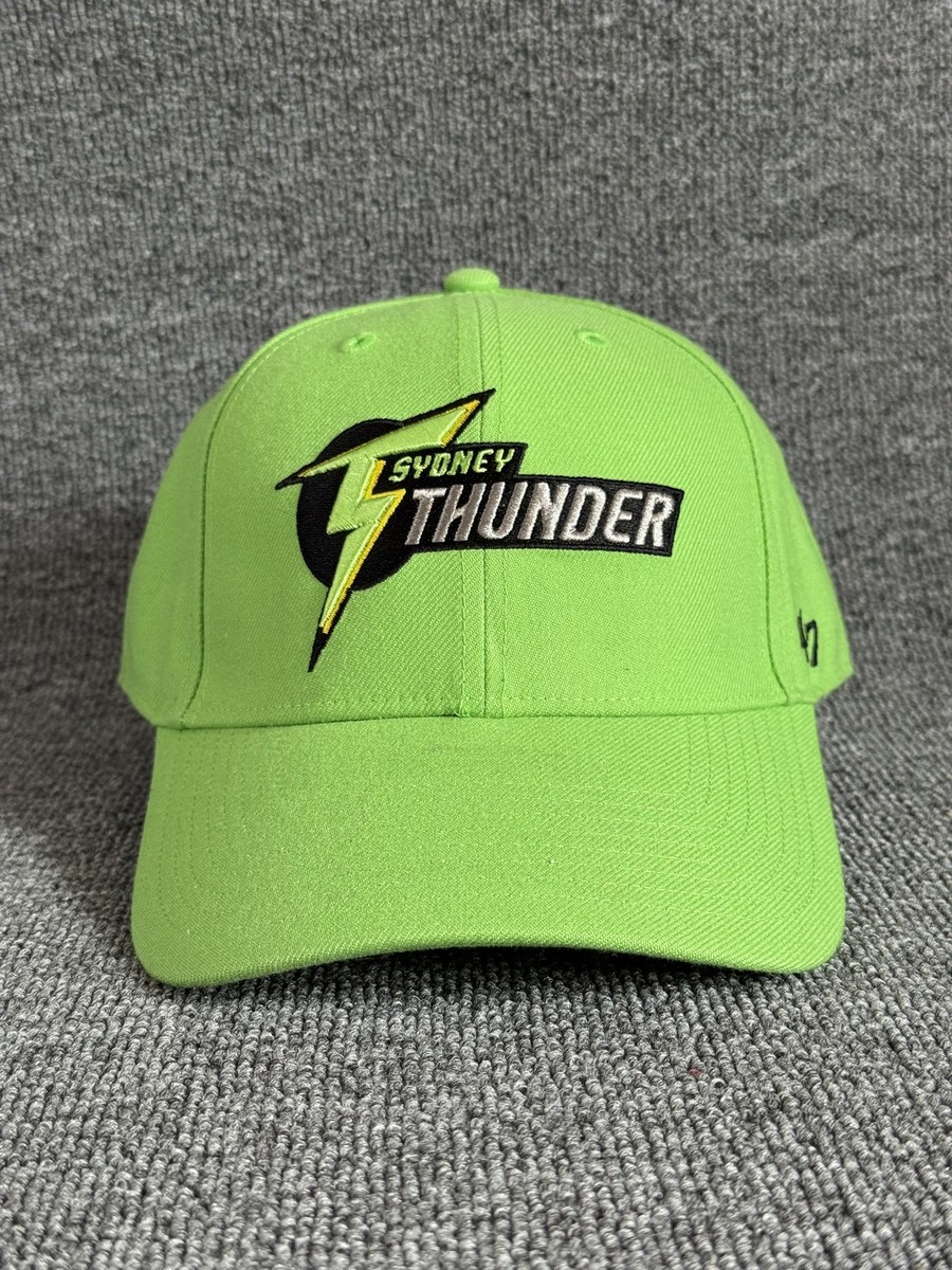 '47 Brand Sydney Thunder Snapback Cap Neon Green Embroidered Hat