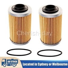 2X Cartridge Type Engine Oil Filter for Holden Commodore VZ VE 3.6L V6 2004~2012