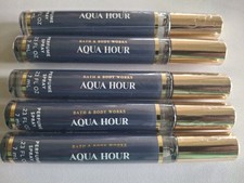 NEW 5 FIVE mini AQUA HOUR .23oz travel PERFUME SPRAY Bath  Body Works Retired