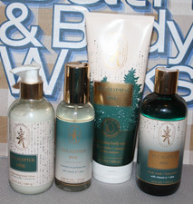 BATH  And BODY WORKS Eucalyptus Pine Essential Oil Mist  Lotion 4 PC Set