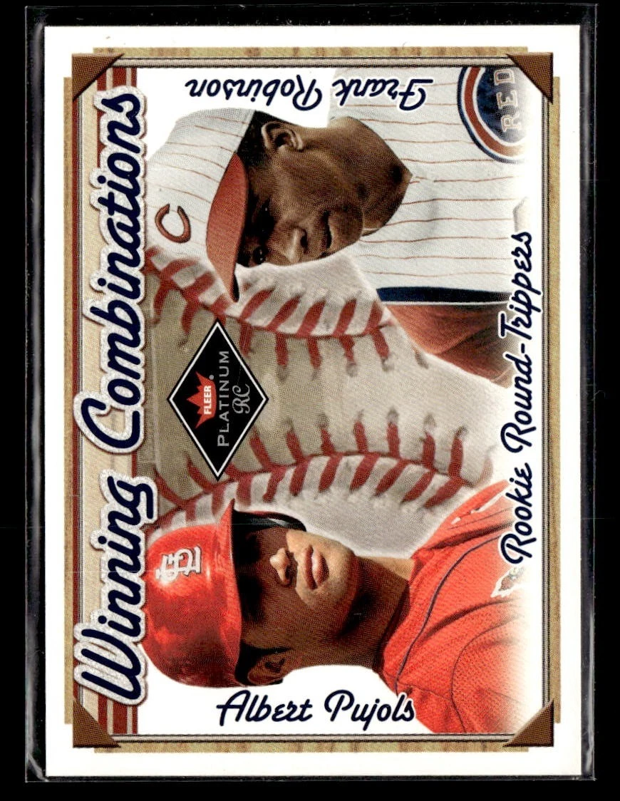 Fleer Albert Pujols Rookie Baseball Sports Trading Cards