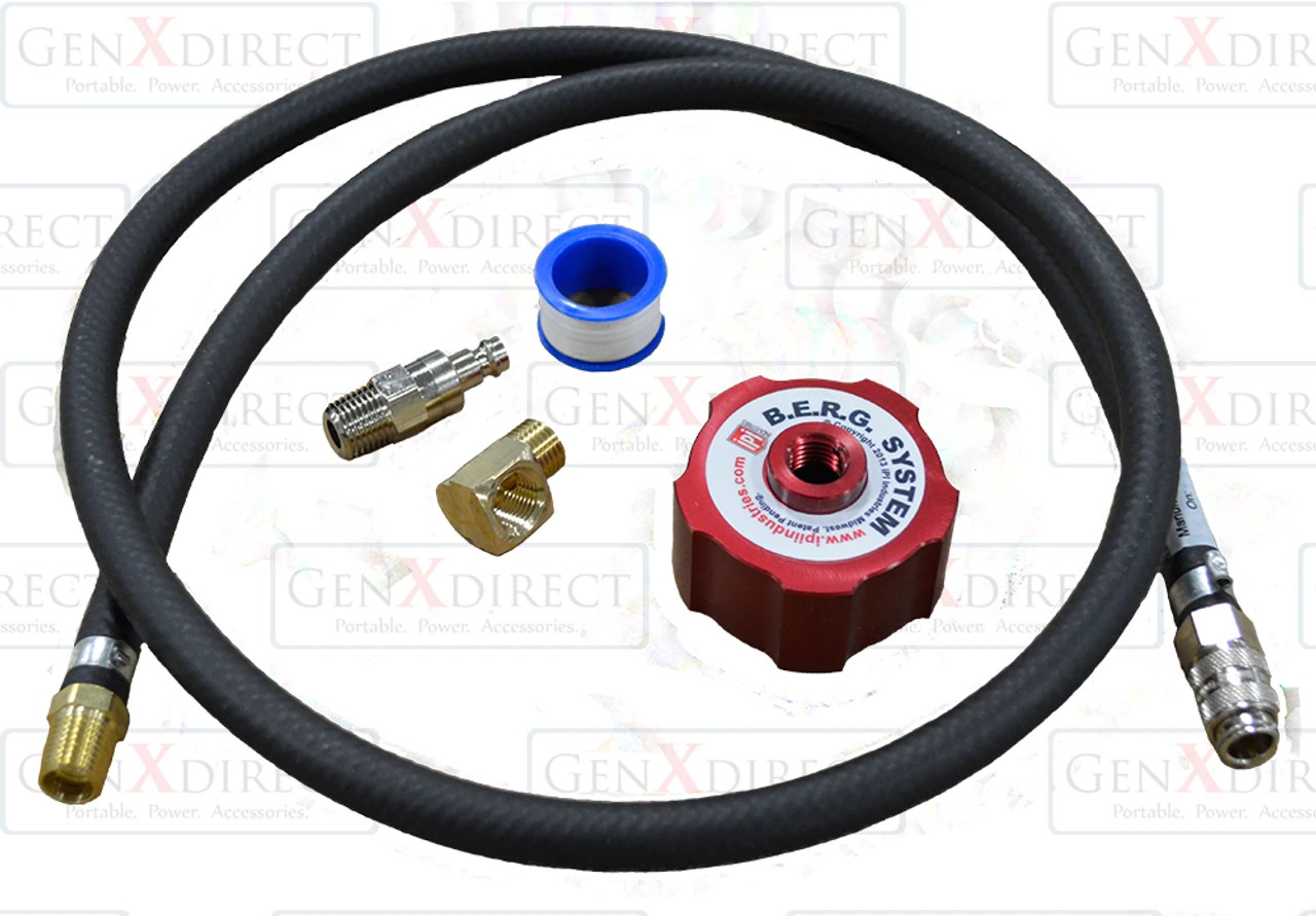 IPI BERGS 2 Dual Generator Extended Run Fuel System (Tank included) Ship By USA.