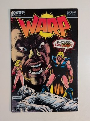 Warp #3 Chaos Ascendant First Comics 1983 Comic Book Fantasy