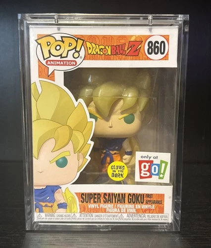 Funko Pop! Vinyl: Dragon Ball - Super Saiyan Goku First Appearance (Glows in the