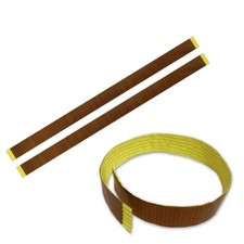 3 Food Saver Replacement Tape Strips 18 Inch longer * 0.5 width, Brown