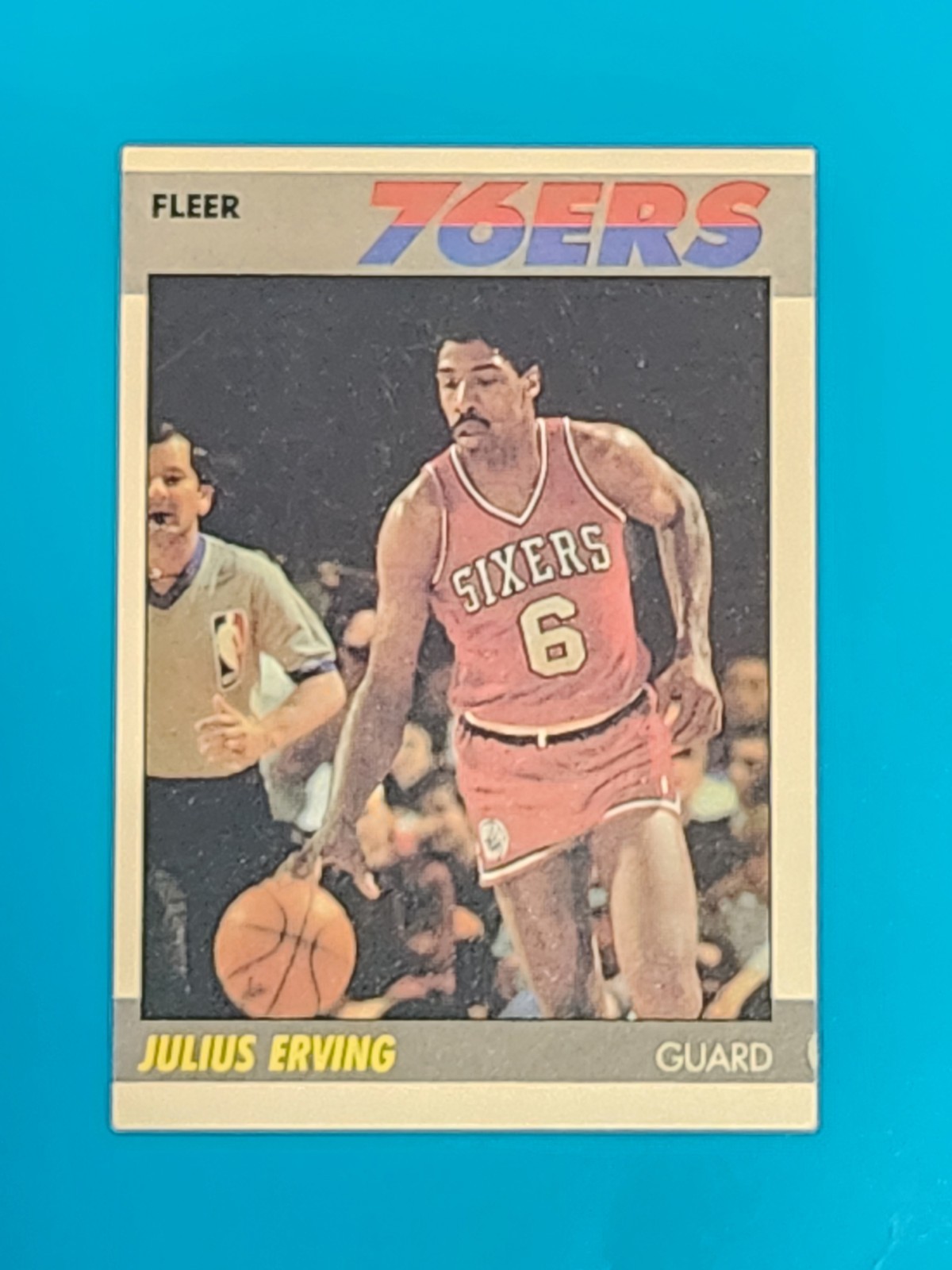 1987-88 Fleer #35 Julius "Dr. J" Erving! HOF!