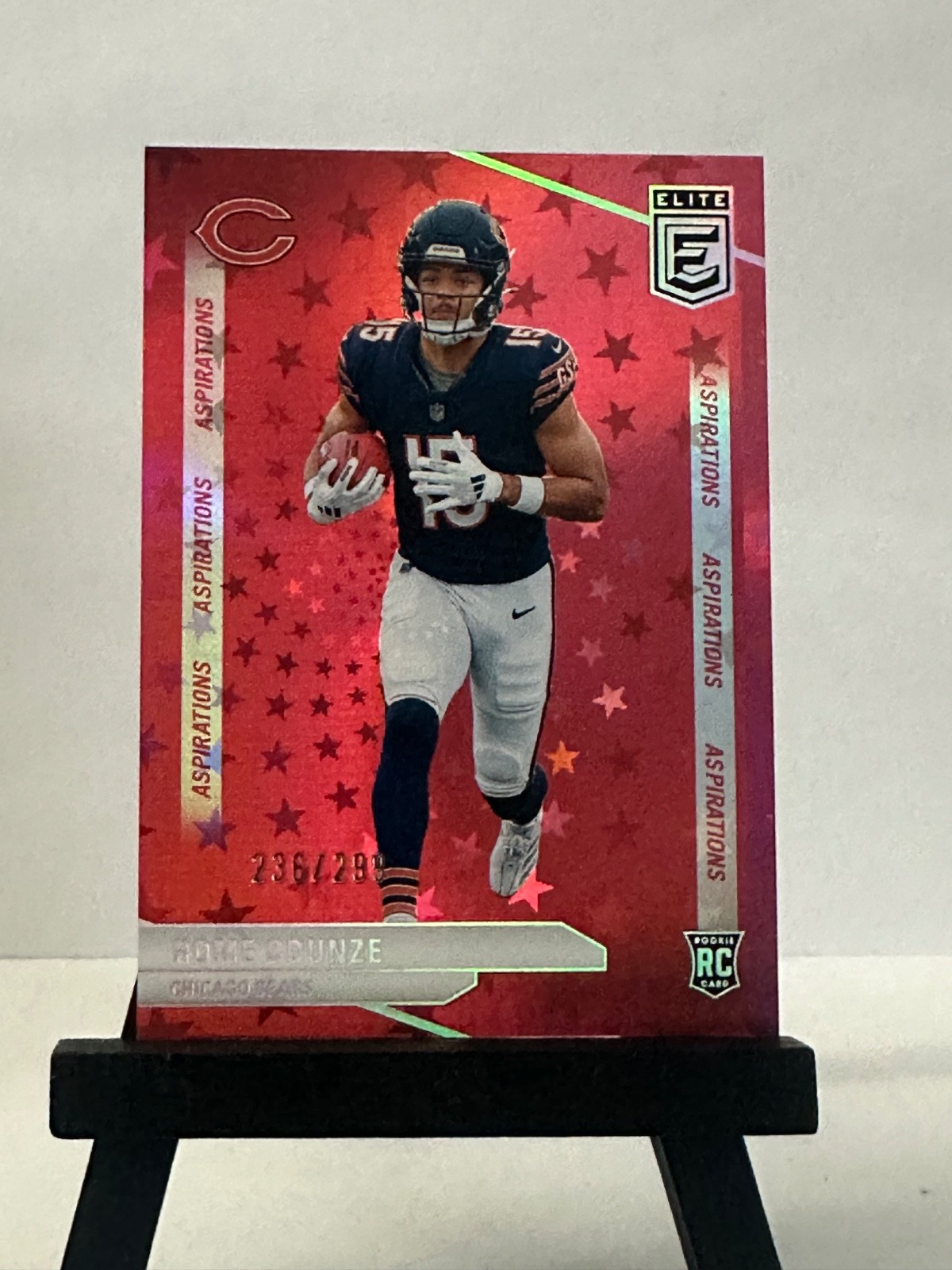 2024 Panini Donruss Elite - Rookies Rome Odunze #103 Aspirations Stars /299 (RC)