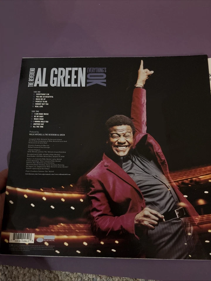The Reverend Al Green Everything’s OK Open Vinyl EX SUPER RARE Record Soul R&B - Image 4 of 4