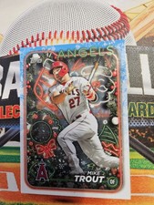 2024 Topps Holiday - Holiday Variation Mike Trout #H27