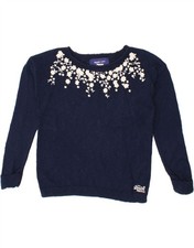 SUPERDRY Damen Oversize Pullover U-Boot-Aussc...
