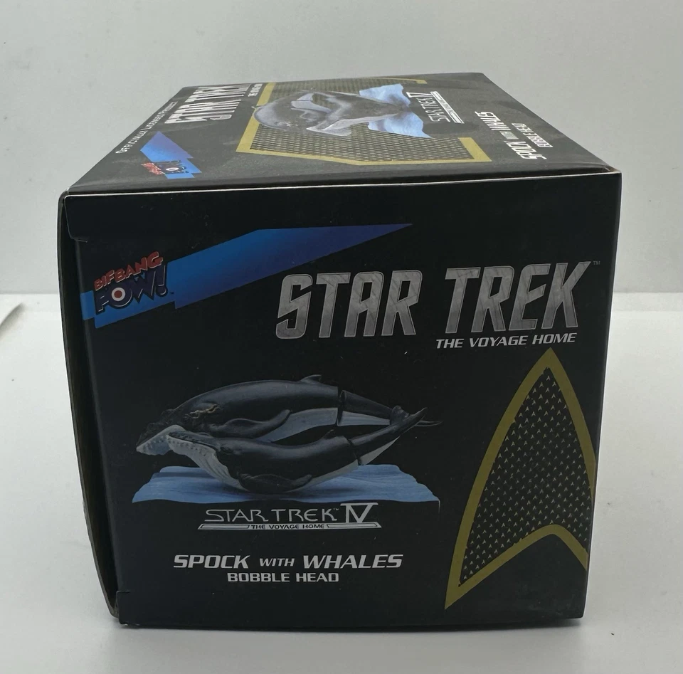 Star Trek IV Spock con cabeza de bobble de ballenas exclusivo de la convención raro - nuevo Foto 4 de 4
