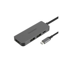 Sandstrom USB-C Hub 4-in-1 Adapter – 4K HDMI USB 3.0 SD For Laptop & MacBook