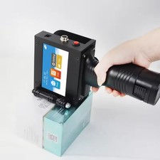 Handheld inkjet printer QR code packaging production date Logo coding machine