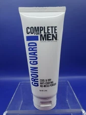 Complete For Men Groin Guard Cool Dry Anti Chafing No Mess Powder 3.4oz New!