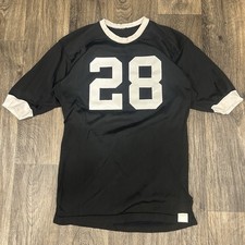 Vintage 60s 70s Black Durene Football Practice Jersey Medium