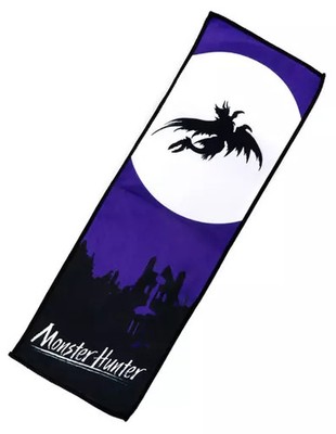 Bandai Spirits Monster Hunter Rise Towel 60cm Used Collectible