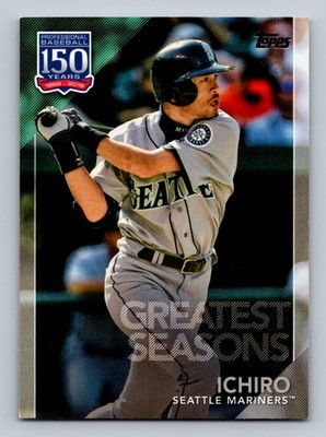 2019 Topps 150-104 Ichiro Seattle Mariners 150 Years of Professional Baseball