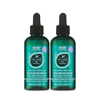 HASK TEA TREE OIL & ROSEMARY Scalp Relief Serum for All Hair Types