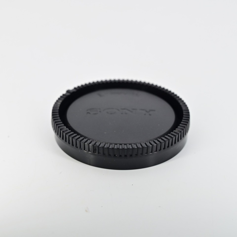 Sony E-Mount Body Cap + Rear Lens Cap for Alpha NEX Mirrorless Cameras ...
