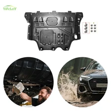Engine Splash Shield For Audi A3L 2022-2024 Heavy Skid Plate W/Service Hole