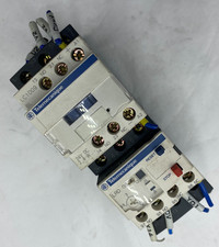 SCHNEIDER TELEMECANIQUE LC1D09 CONTACTOR W/ LRD 08 OVERLOAD RELAY 24VDC 2.4W