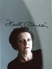 NOBEL PRIZE in LITERATURE 2009 NOVELIST Herta Müller autograph, signed photograp