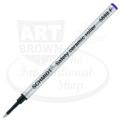 Schmidt 5888 Safety Ceramic Rollerball Refill Blue Fine