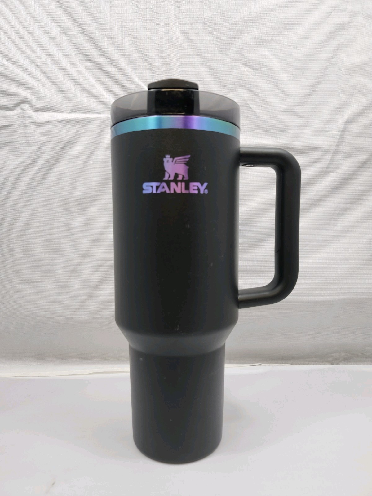 Black Chroma Kinetic Chrome Stanley 40oz Quencher Tumbler