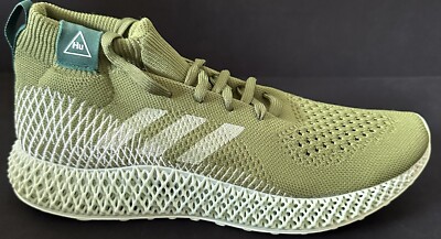 Adidas Pharrell Williams X 4D Running PW Olive Green Runner Sz 11 Box New FV6334