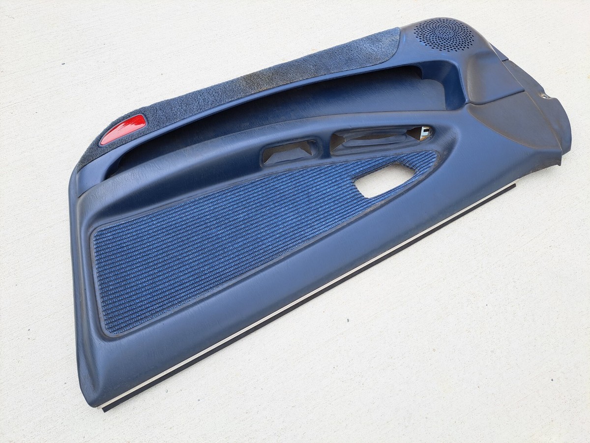 1991-1999 Toyota MR2 Turbo Door Panel Card Interior Blue Right